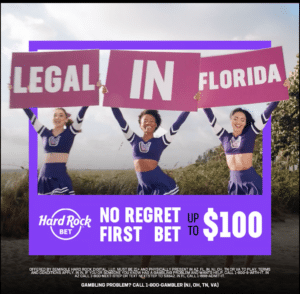 Legal in Florida. No regrets first bet.